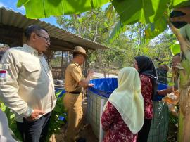 Kunjungan Kerja Bupati Gunungkidul ke KWT Maju Makmur